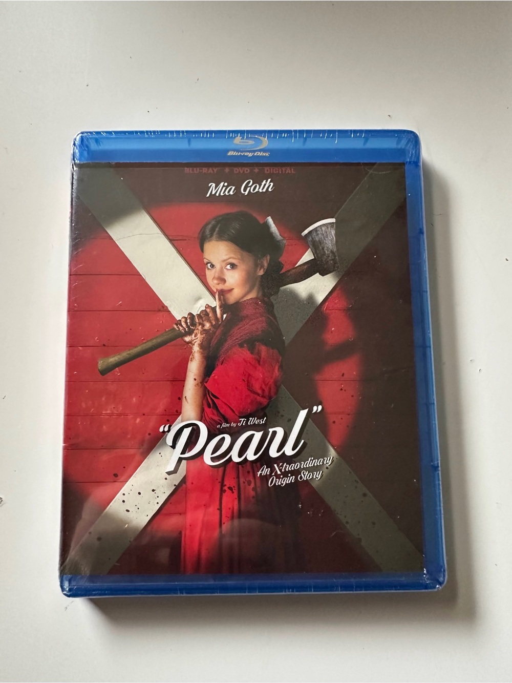 Pearl (Blu-ray /DVD, 2022) Mia Goth NEW
